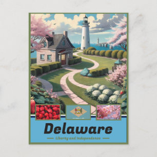 Cartão Postal Delaware Dreamscapes: Obras de arte