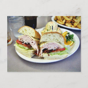 Cartão Postal Deli Sandwiches
