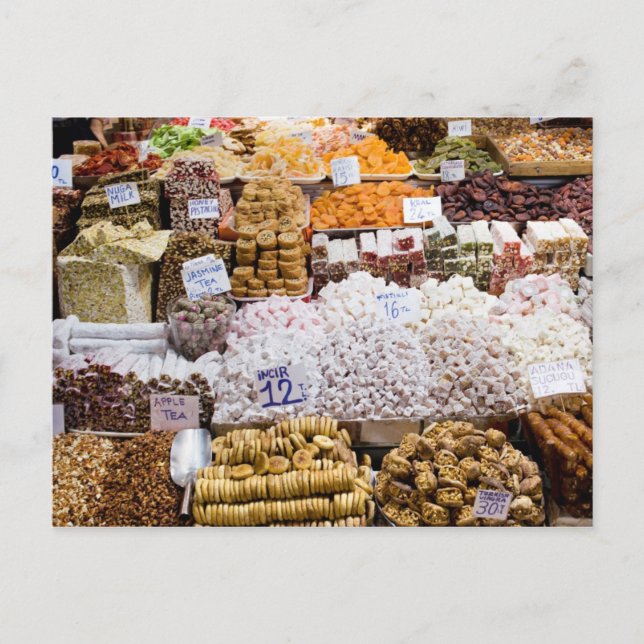 Cartão Postal Delícia Turca (Frente)
