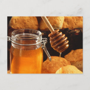 Cartão Postal Delicious Honey Jar
