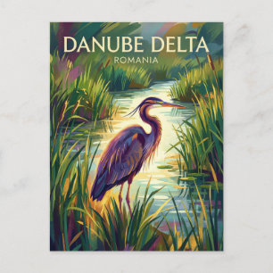 Cartão Postal Delta do Danúbio Romênia