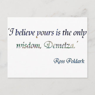 Cartão Postal Demelza Polblack