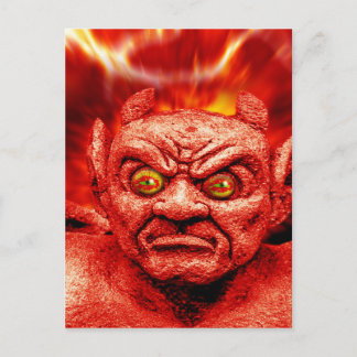 Cartão Postal demônio-890
