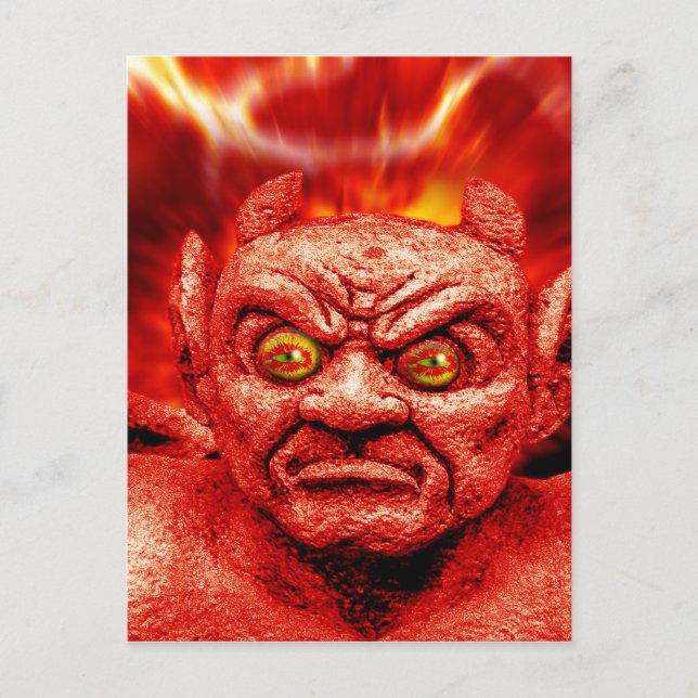 Cartão Postal demônio-890 (Frente)