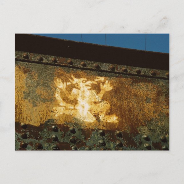 Cartão Postal Demônio do grafite (Frente)