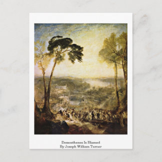 Cartão Postal Demóstenes É Culpado Por Joseph William Turner