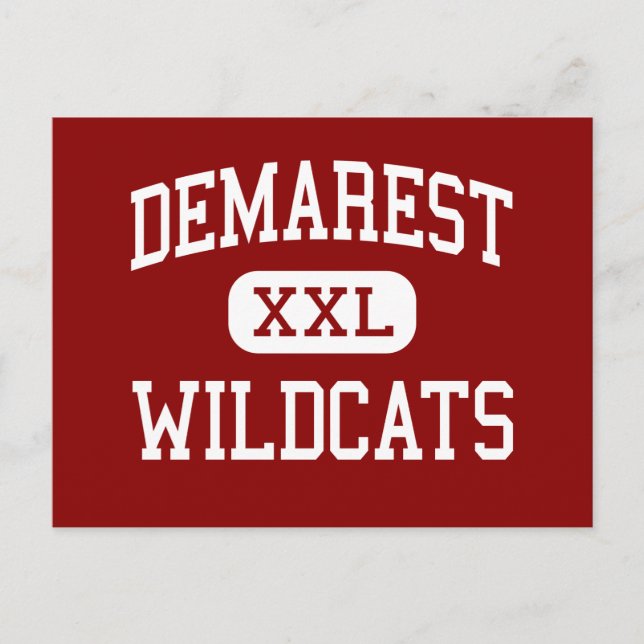 Cartão Postal Demste - Wildcats - Middle - Demste New Jersey (Frente)