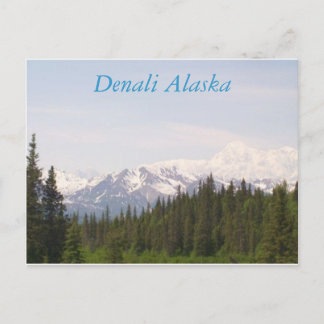Cartão Postal Denali, Denali Alaska