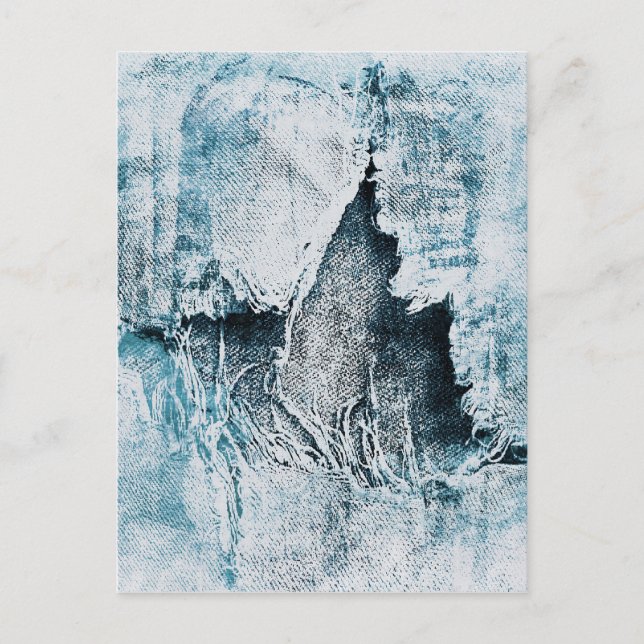 Cartão Postal denim desgastado (Frente)