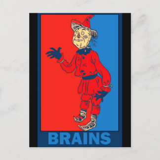 Cartão Postal Denslow's Wizard of Oz: Brains