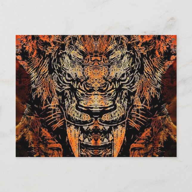 Cartão Postal Dente Saber (Frente)