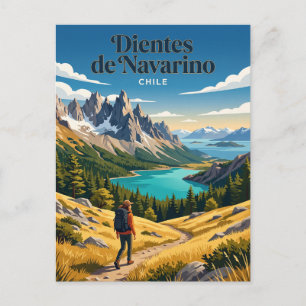 Cartão Postal Dentes de Navarino Chile
