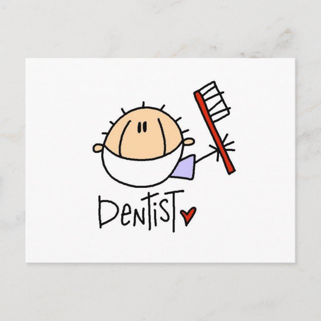 Cartão Postal Dentista (Frente)