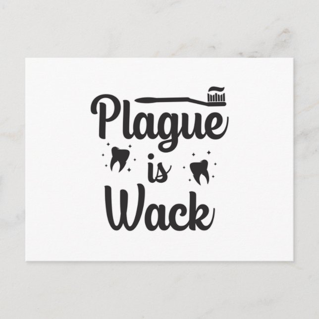 Cartão Postal Dentista Dental Doutor Boca Dente Dente Dente Dent (Frente)