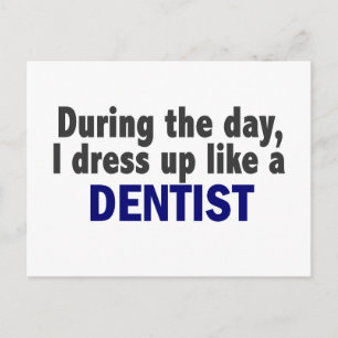 Cartão Postal Dentista Durante O Dia