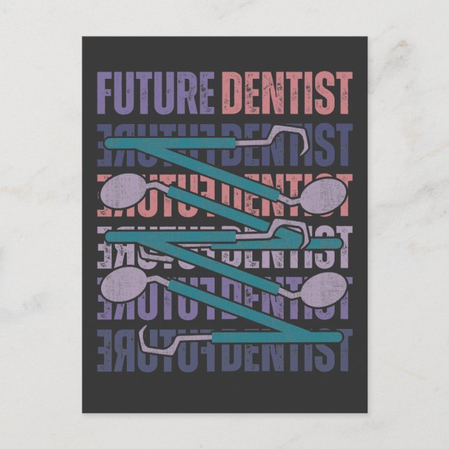 Cartão Postal Dentista Futuro (Frente)