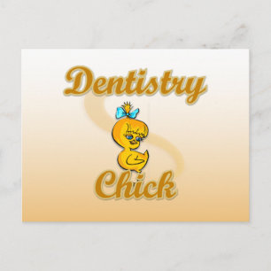 Cartão Postal Dentistry Chick