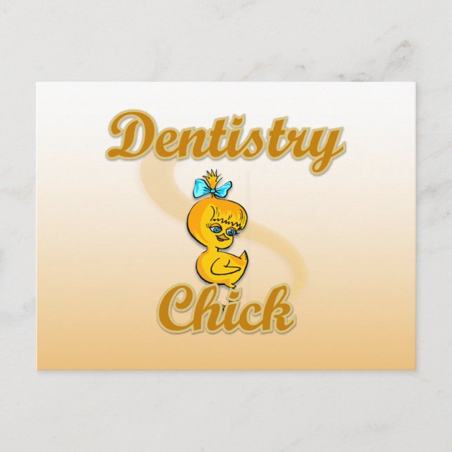 Cartão Postal Dentistry Chick (Frente)
