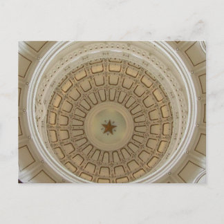 Cartão Postal Dentro da rounda no Texas Capitol