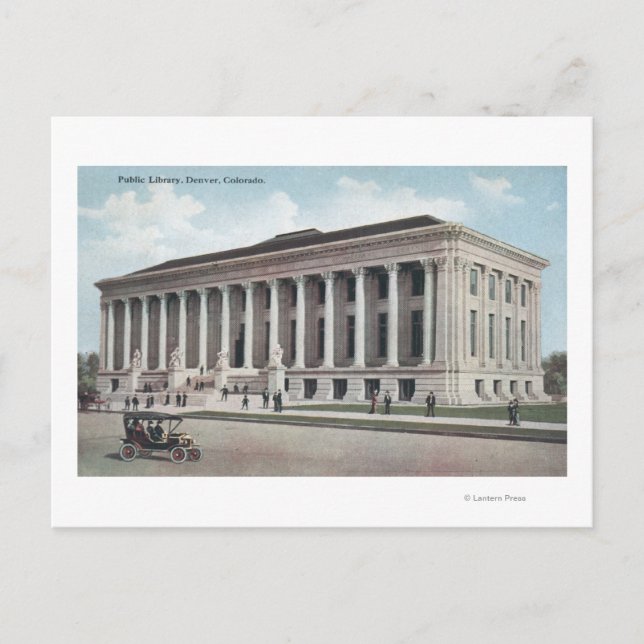 Cartão Postal Denver, Colorado (Frente)