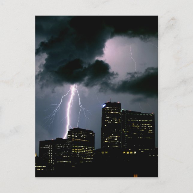 Cartão Postal Denver Lightning (Frente)