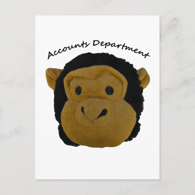 Cartão Postal Departamento de Contas Sr. Trouble Funky e Funny (Frente)