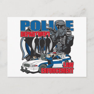 Cartão Postal Departamento de Polícia