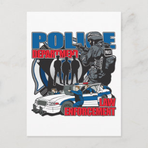 Cartão Postal Departamento de Polícia