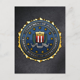 Cartão Postal Departamento Federal de Investigação