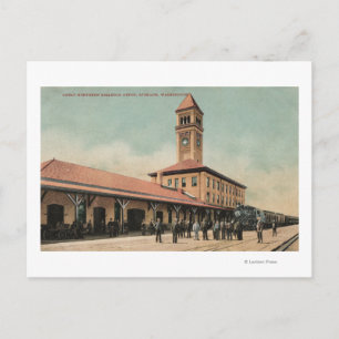 Cartão Postal Depósito da ferrovia do Norte excelente