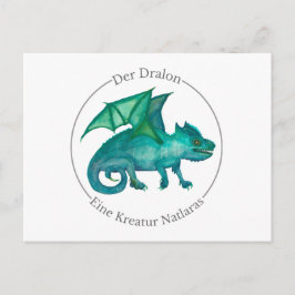 Cartão Postal Der Dralon - Eine Kreatur Natlaras