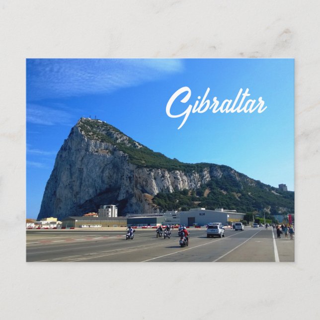 Cartão Postal Der Fels von Gibraltar (Frente)