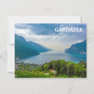 Cartão Postal Der Gardasee-Italien