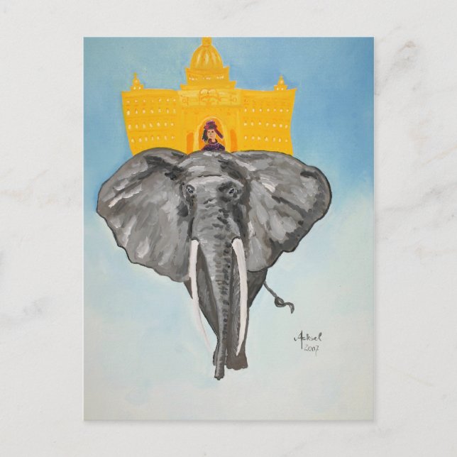 Cartão Postal Der Indische Gesandte (Frente)