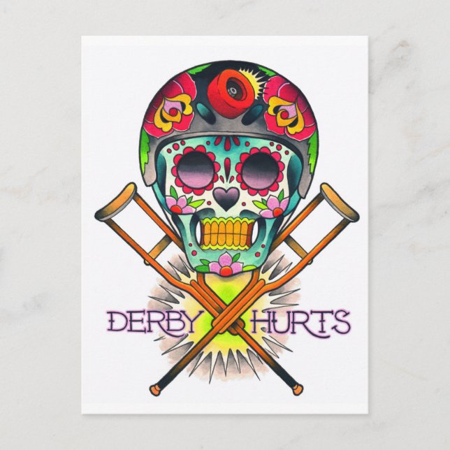 Cartão Postal Derby Hurts (Frente)