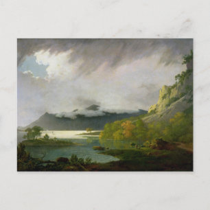 Cartão Postal Dergotou Água com Skiddaw à distância, c.1795