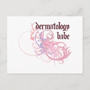 Cartão Postal Dermatologia Babe