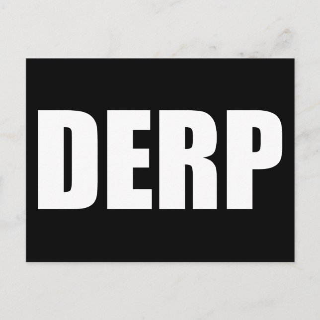 CARTÃO POSTAL DERP (Frente)