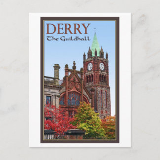 Cartão Postal Derry - O Guildhall