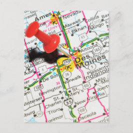 Cartão Postal Des Moines, Iowa