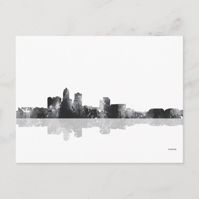 CARTÃO POSTAL DES MOINES, IOWA SKYLINE (Frente)