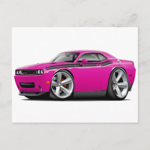 Cartão Postal Desafiador RT Fuschia-Carro Negro 2009-11