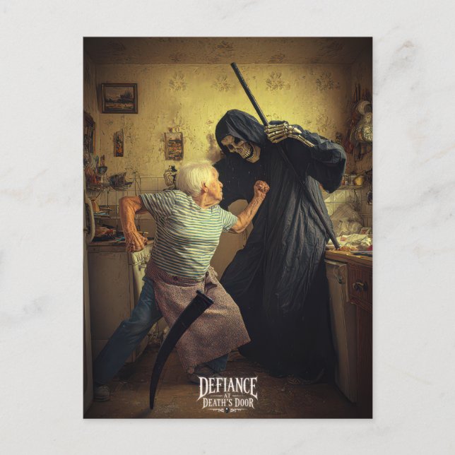 Cartão Postal Desafio à Porta da Morte - Joi (Frente)