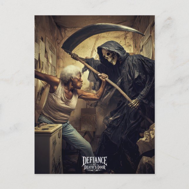 Cartão Postal Desafio à Porta da Morte - Josie (Frente)
