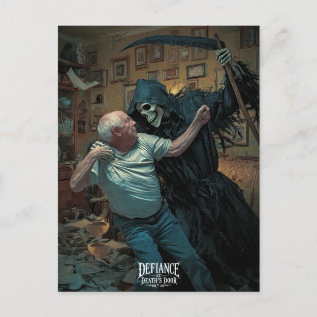 Cartão Postal Desafio à Porta da Morte - Paul (Frente)
