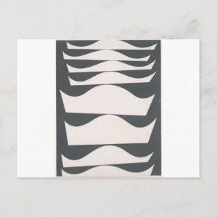 Cartão Postal Desaxia de elonneamento por Sophie Taeuber-Arp