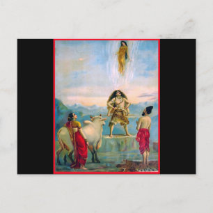 Cartão Postal Descida de Ganga