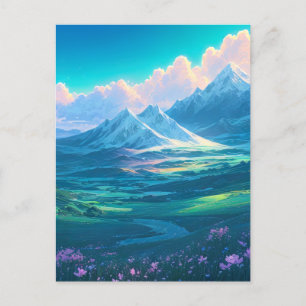 Cartão Postal Descobrindo a Alura do Charme do Vale