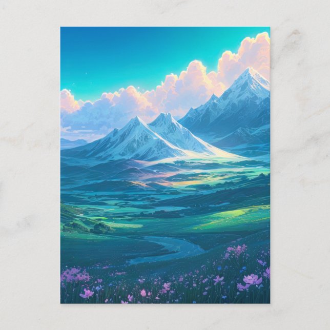 Cartão Postal Descobrindo a Alura do Charme do Vale (Frente)