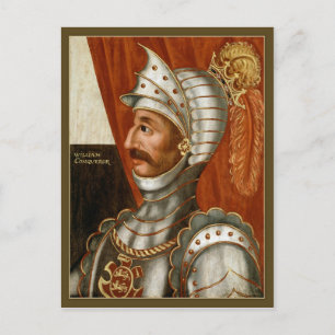 Cartão Postal Desconhecido britânico William o Conquistador c. 